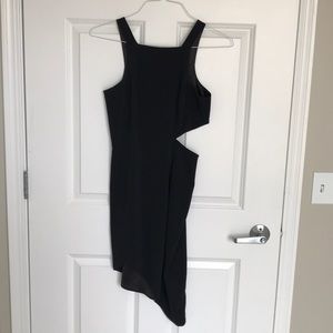 Jay Godfrey black cutout dress